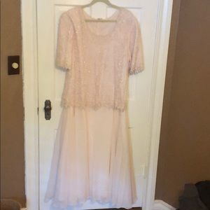 Summer formal with beautiful bead detail!